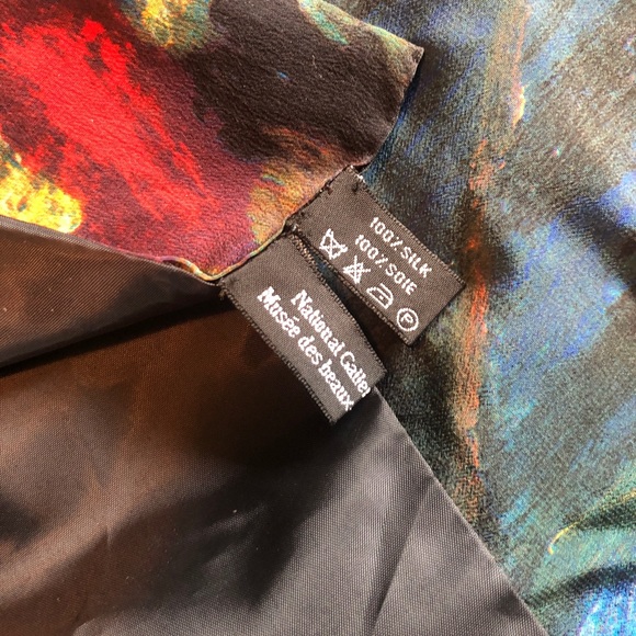 AY Jackson Silk Scarf Statement Piece Group of Seven Collectors item - Picture 3 of 8